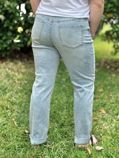 Keep It Cool Boyfriend Jeans By Judy Blue