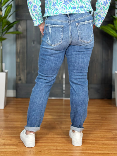 Gotta Have 'Em Boyfriend Jeans By Judy Blue