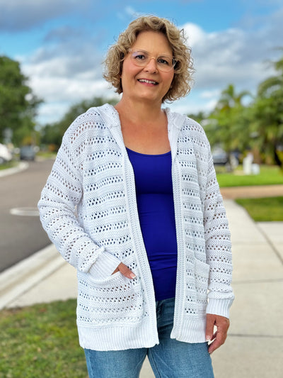 The Kim Cardigan - Off White