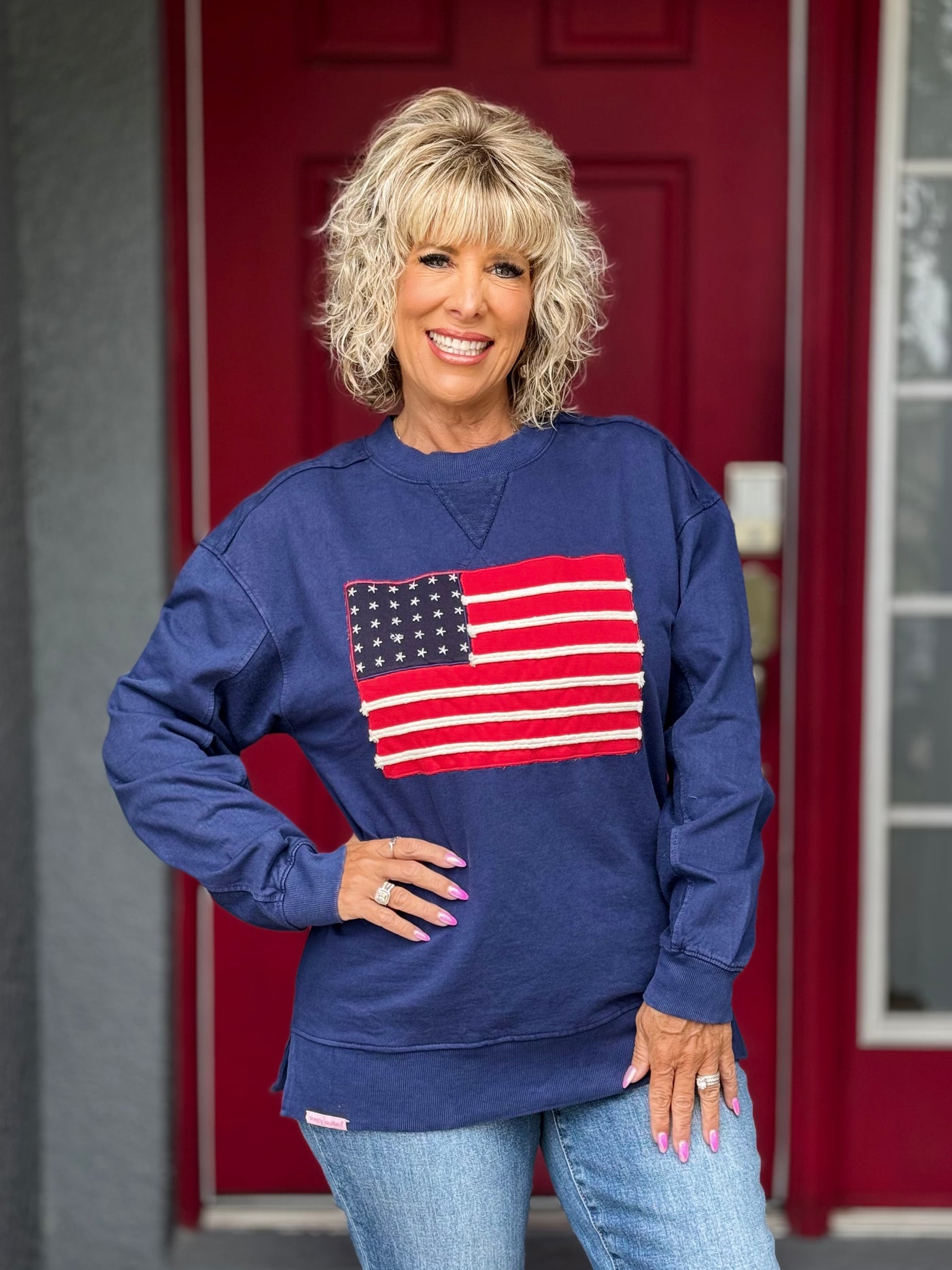Simply Patriotic Sweatshirt By Simply Southern