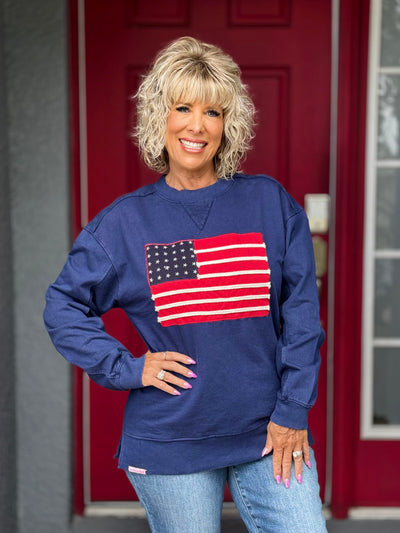 Simply Patriotic Sweatshirt By Simply Southern
