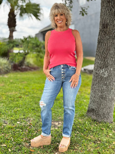 Gotta Have 'Em Boyfriend Jeans By Judy Blue