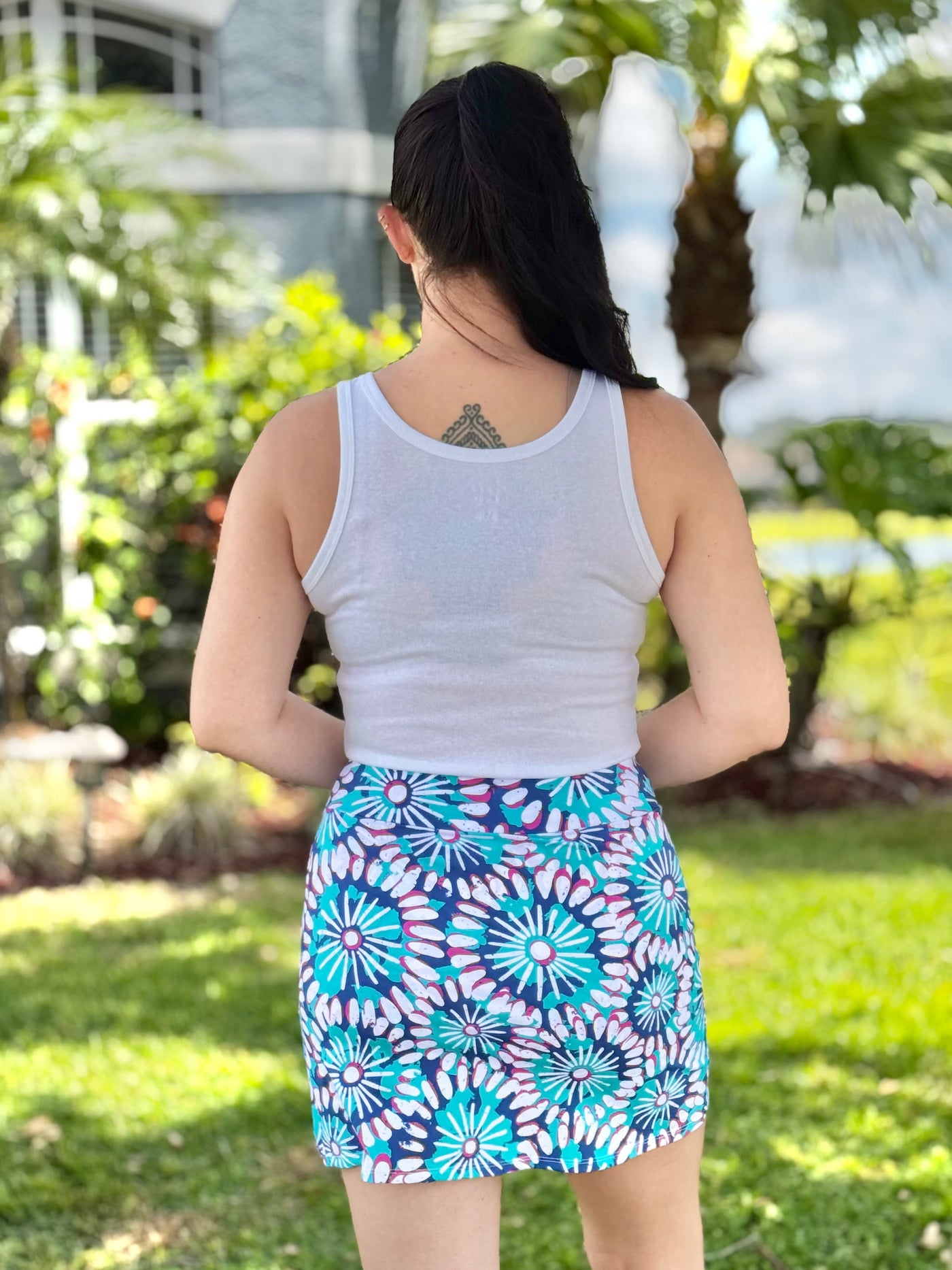 Skort In Sundial Mandala By Capelton Road