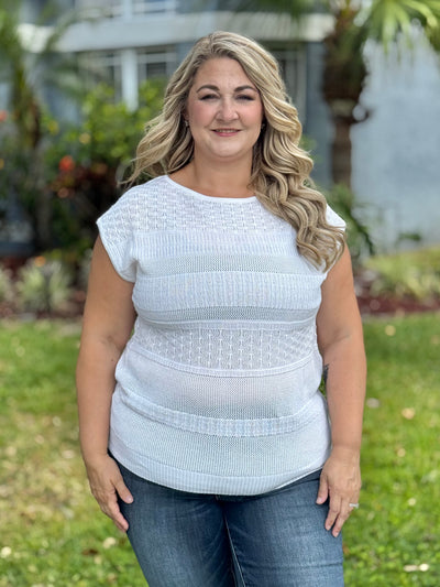 Sunset Picnic Top - Ivory