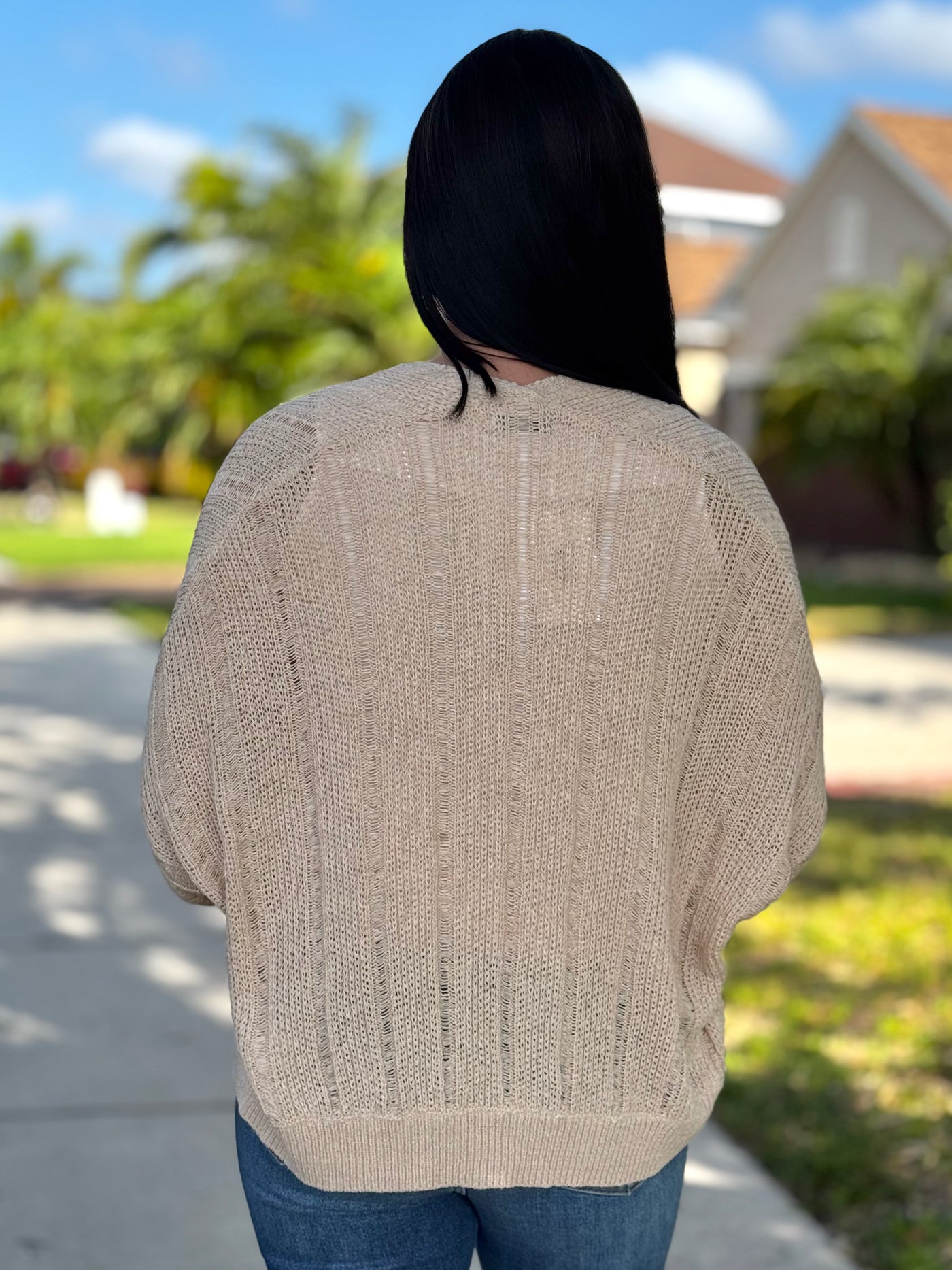 Cool Nights Cardigan - Oatmeal