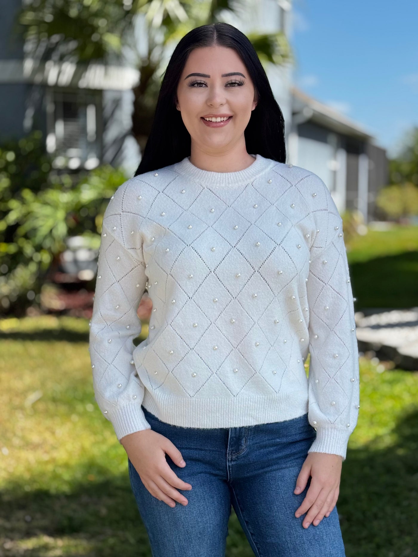 One In A Million Sweater - Ivory