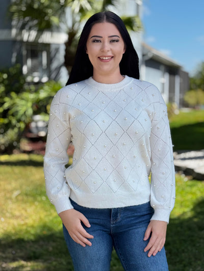One In A Million Sweater - Ivory