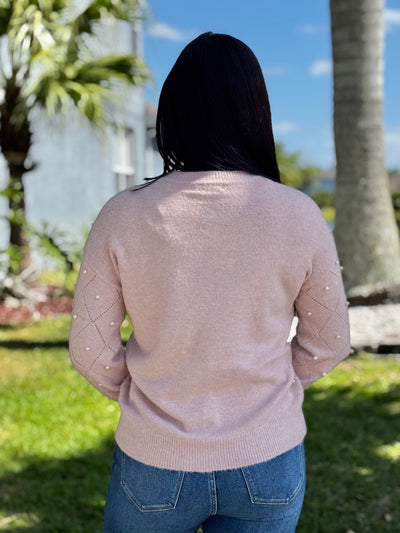 One In A Million Sweater - Blush