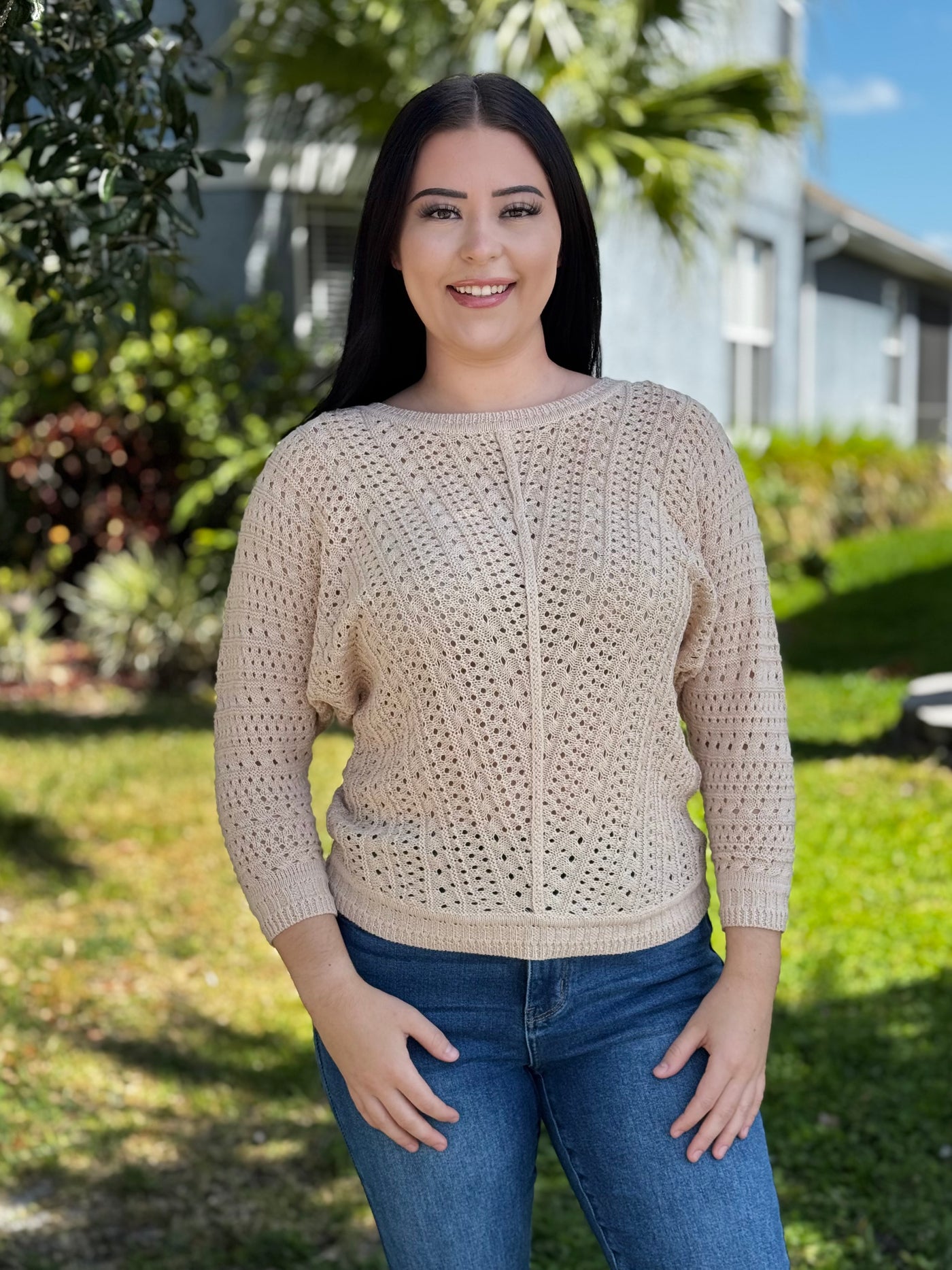 The Cindy Sweater - Oatmeal