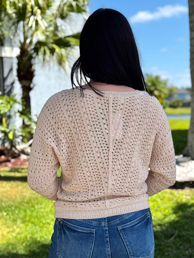 The Cindy Sweater - Oatmeal