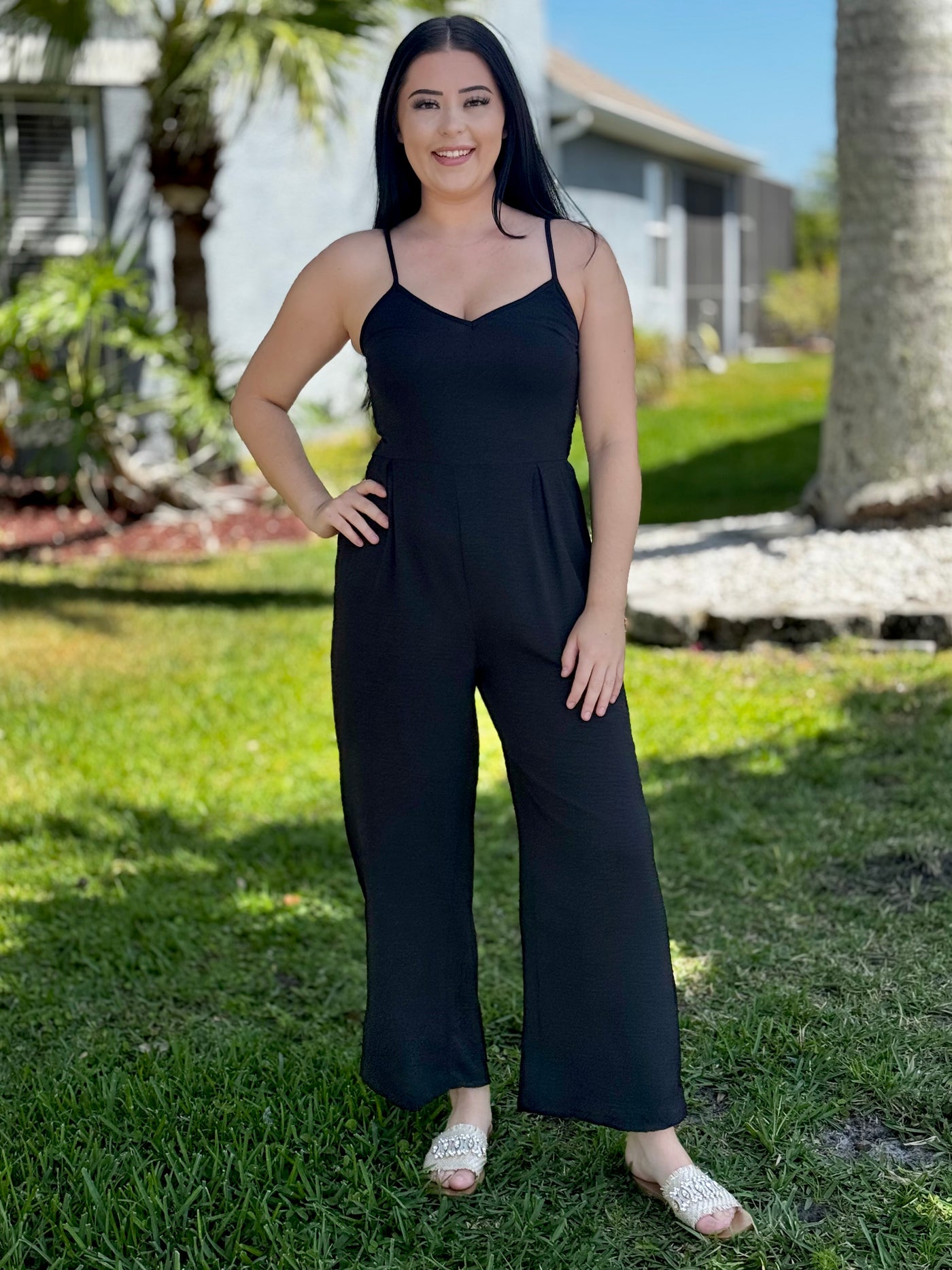 The Hilary Jumpsuit - Black