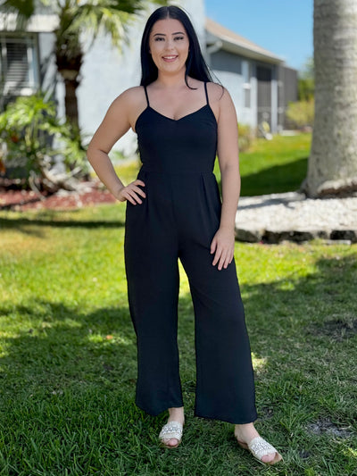 The Hilary Jumpsuit - Black