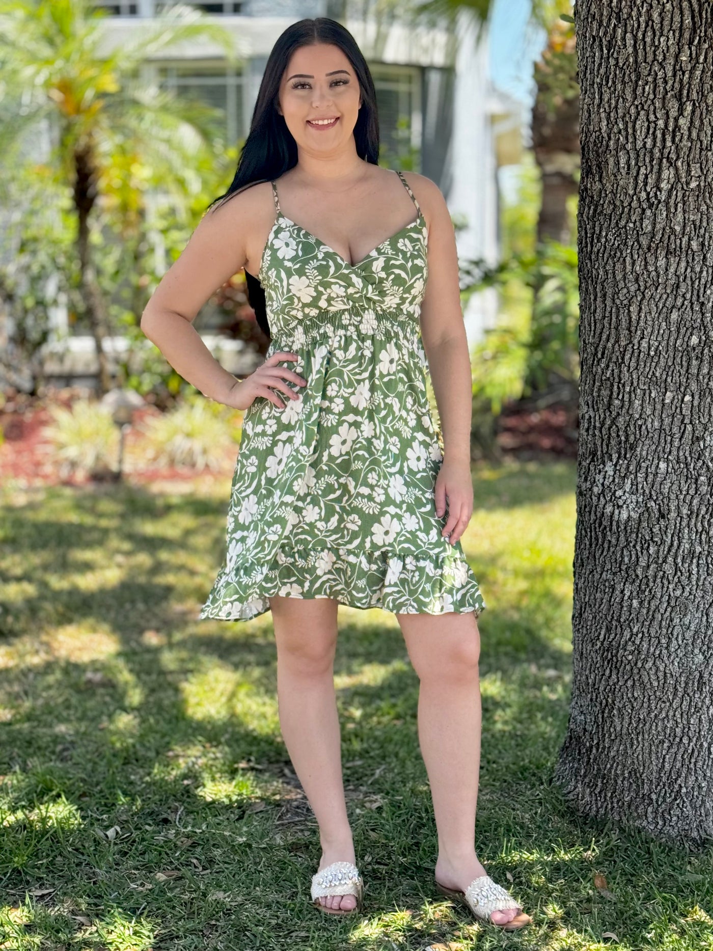 The Moana Dress - Green