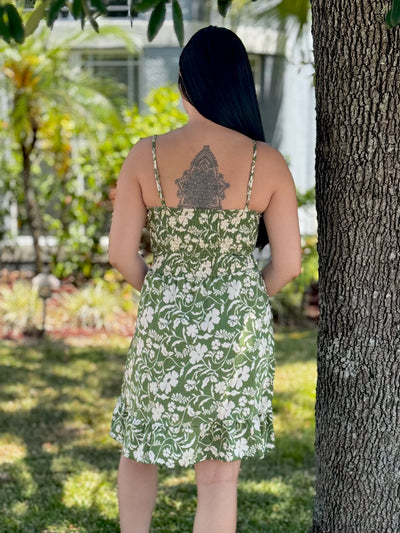 The Moana Dress - Green