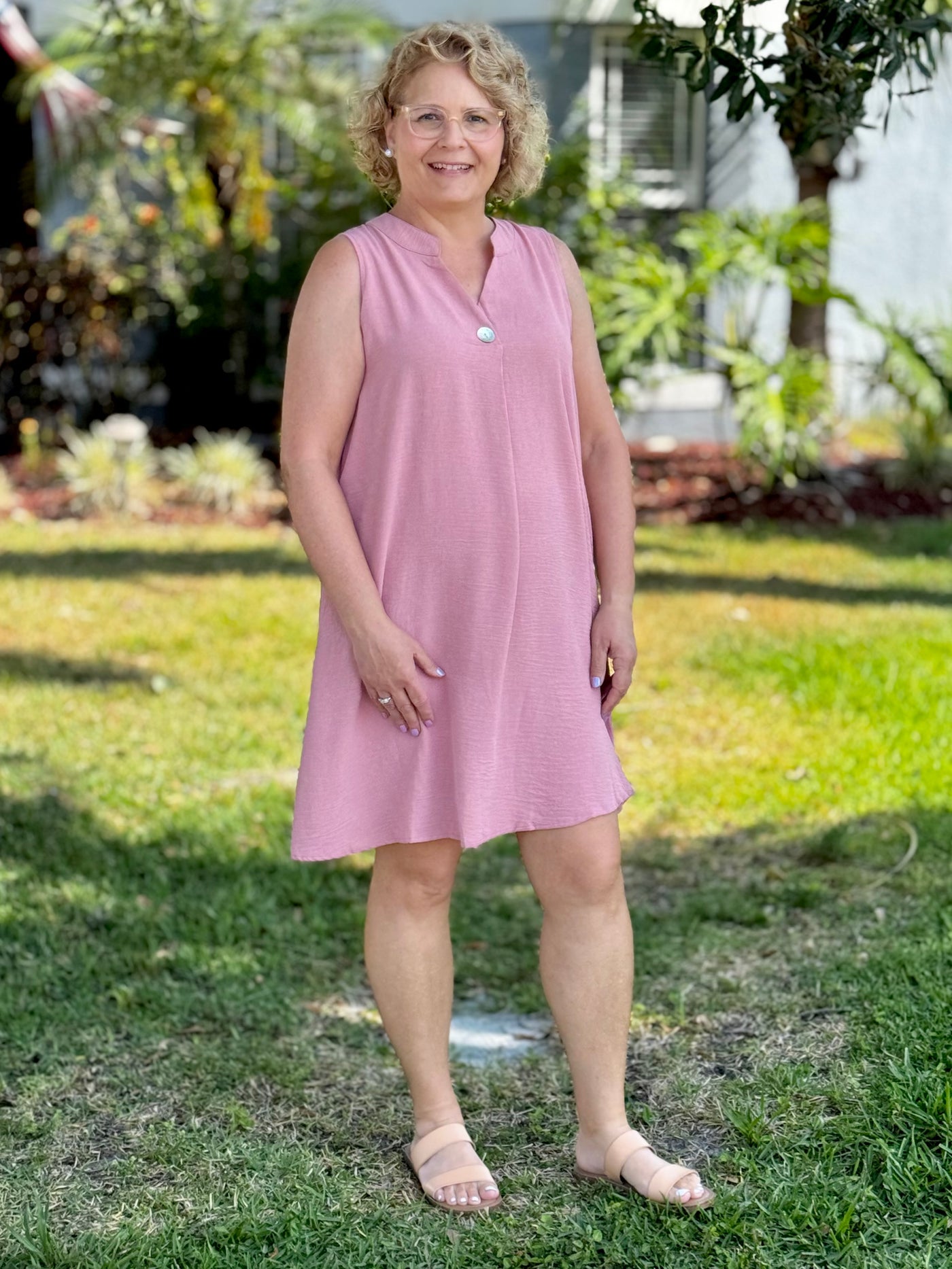 The Kayla Dress - Blush