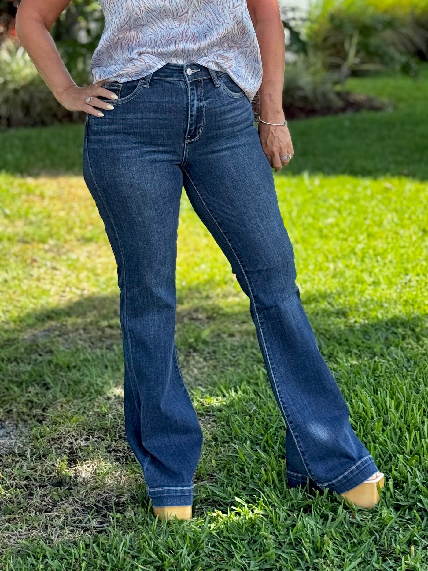 Add Some Flare Jeans By Judy Blue