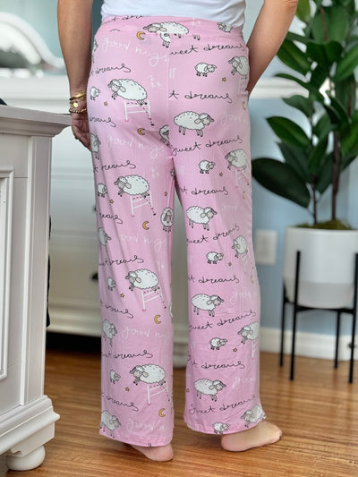 Sleep Pants By Amanda Blu - Sweet Dreams Sheep