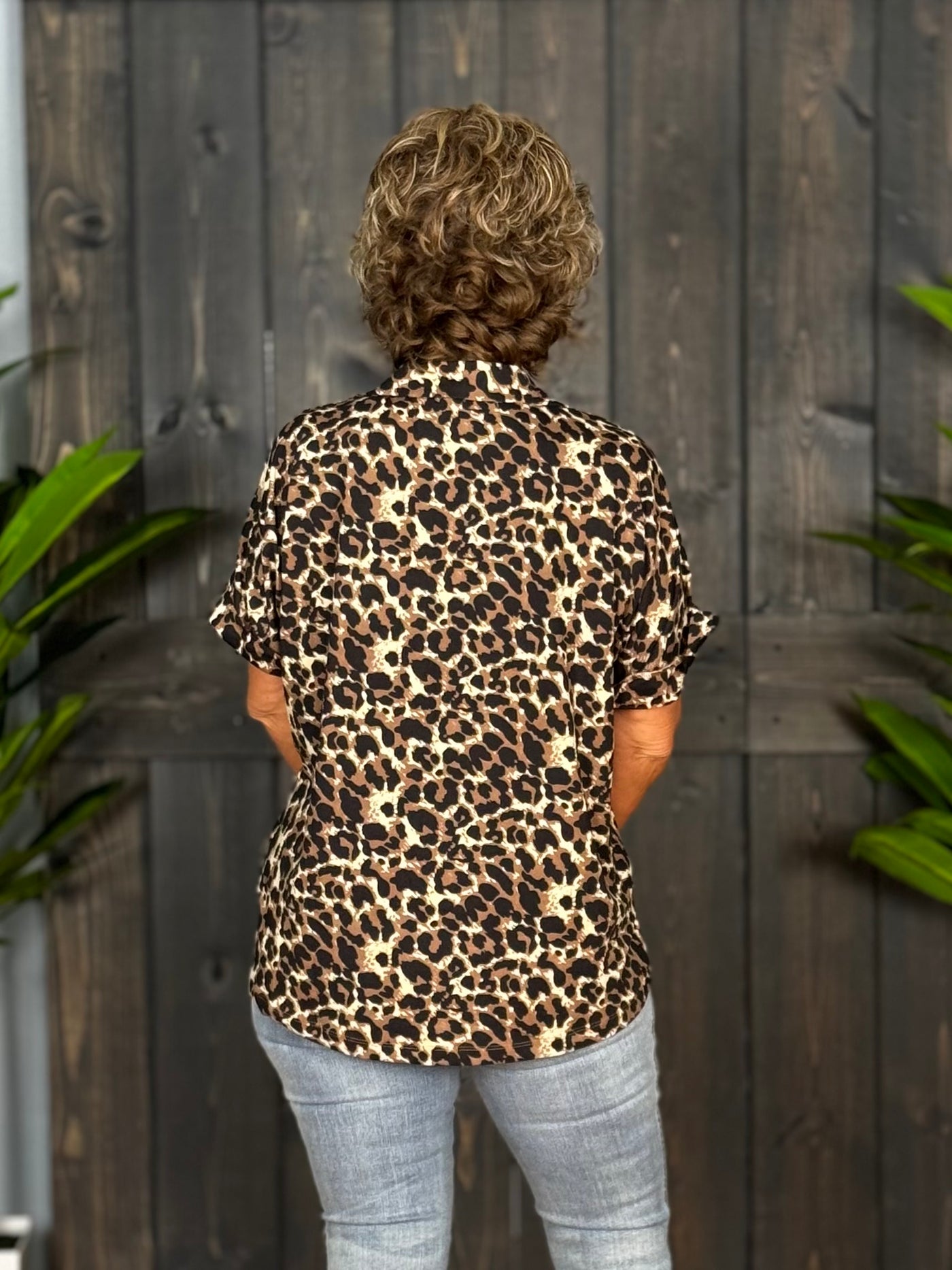 The World Traveler Top - Leopard