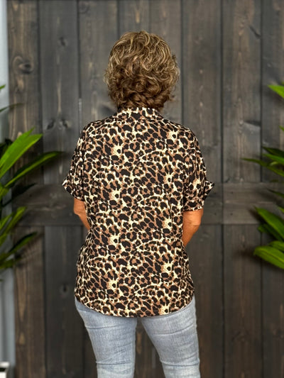 The World Traveler Top - Leopard