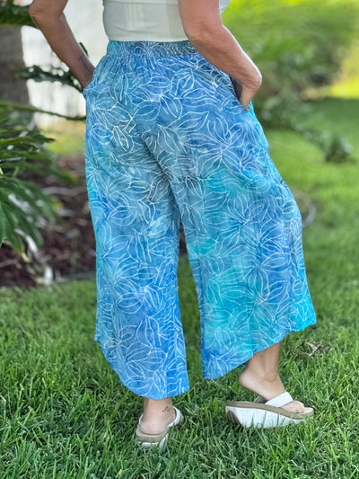 The Keegan Pant - Turquoise Aqua