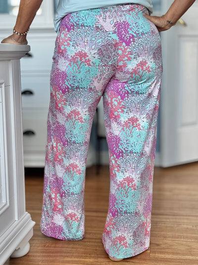 Sleep Pants By Amanda Blu - Pastel Coral