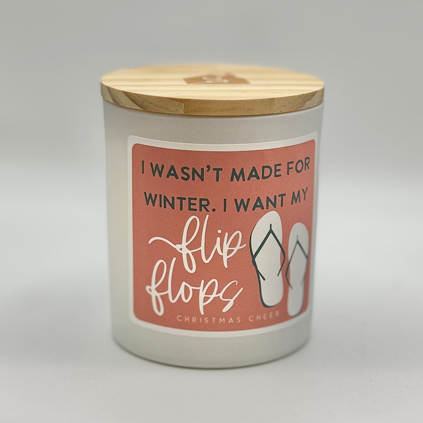 Winter Holiday Decor By Sincere Surroundings - Candle - Want My Flip Flops - Christmas Cheer