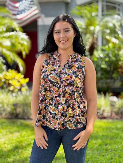 The Lizzy Tank In Black By Dear Scarlett