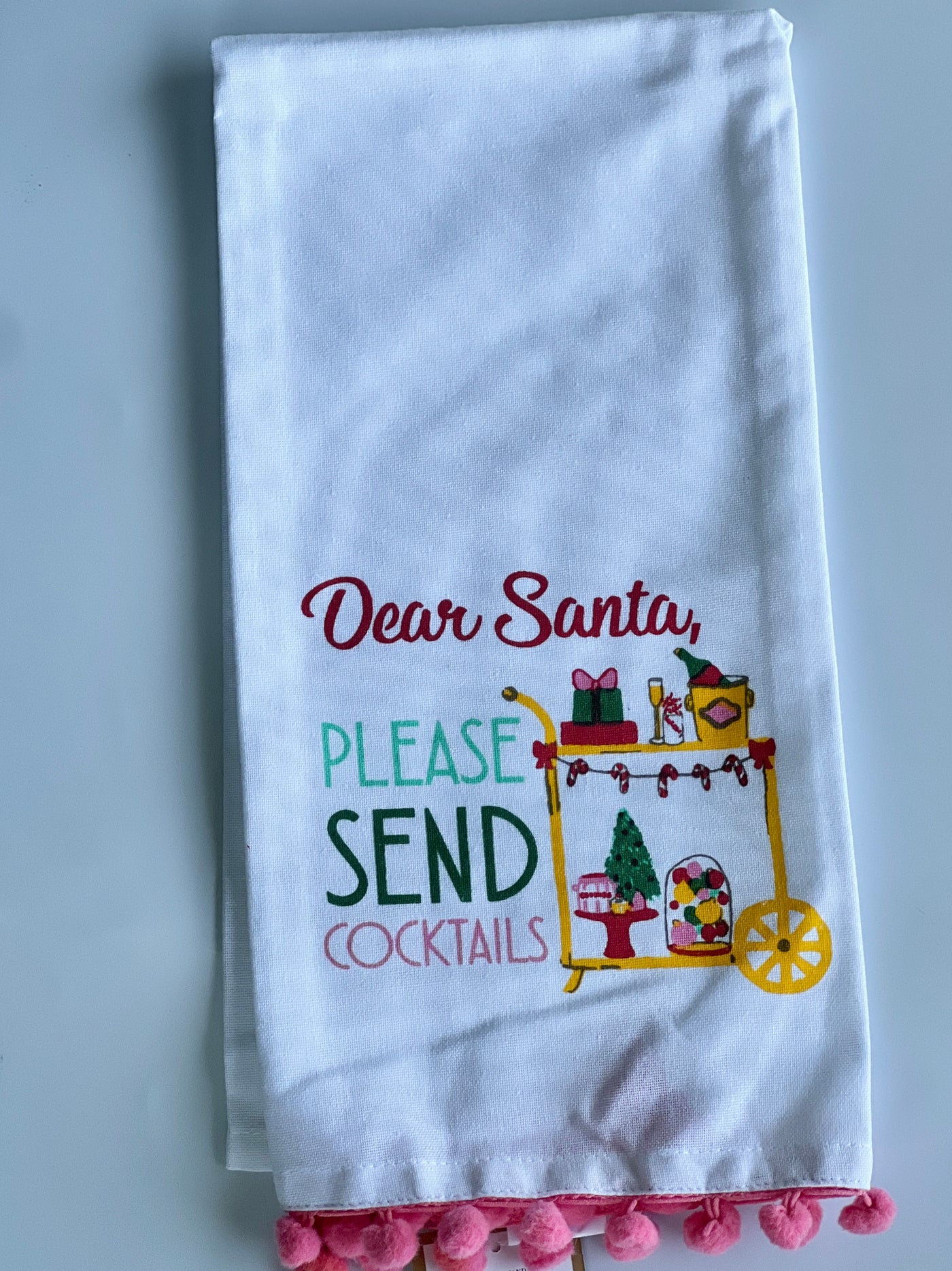 Holiday Gifts From The Royal Standard - Hand Towel / Santa Send Cocktails