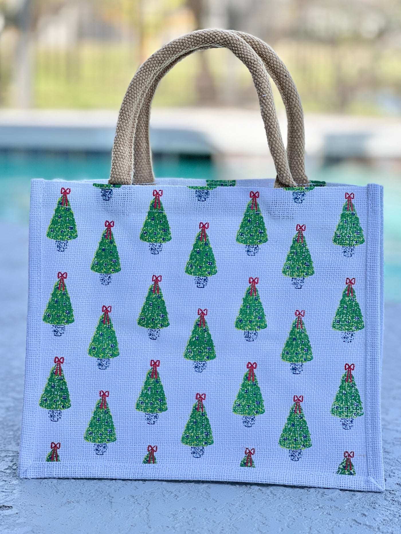 Holiday Gifts From The Royal Standard - Gift Tote / Grand Christmas Tree (12" x 10" x 8")