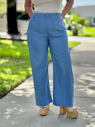 The Dana Pant - Denim
