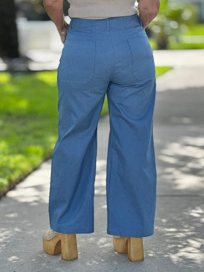 The Dana Pant - Denim