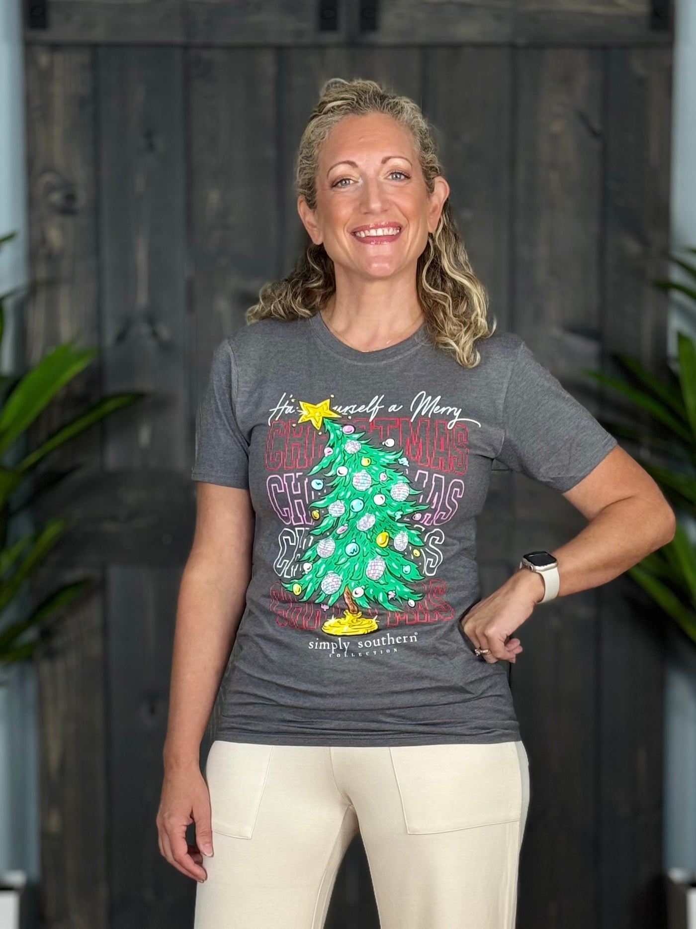 Have Yourself A Merry Christmas Graphic Tee By Simply Southern