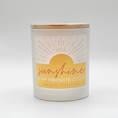 Candles By Sincere Surroundings - 
Sunshine Color - Paradise Perfection