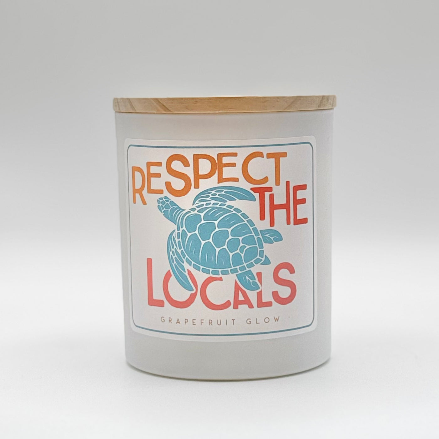 Candles By Sincere Surroundings - 
Respect Turtle - Grapefruit Glow