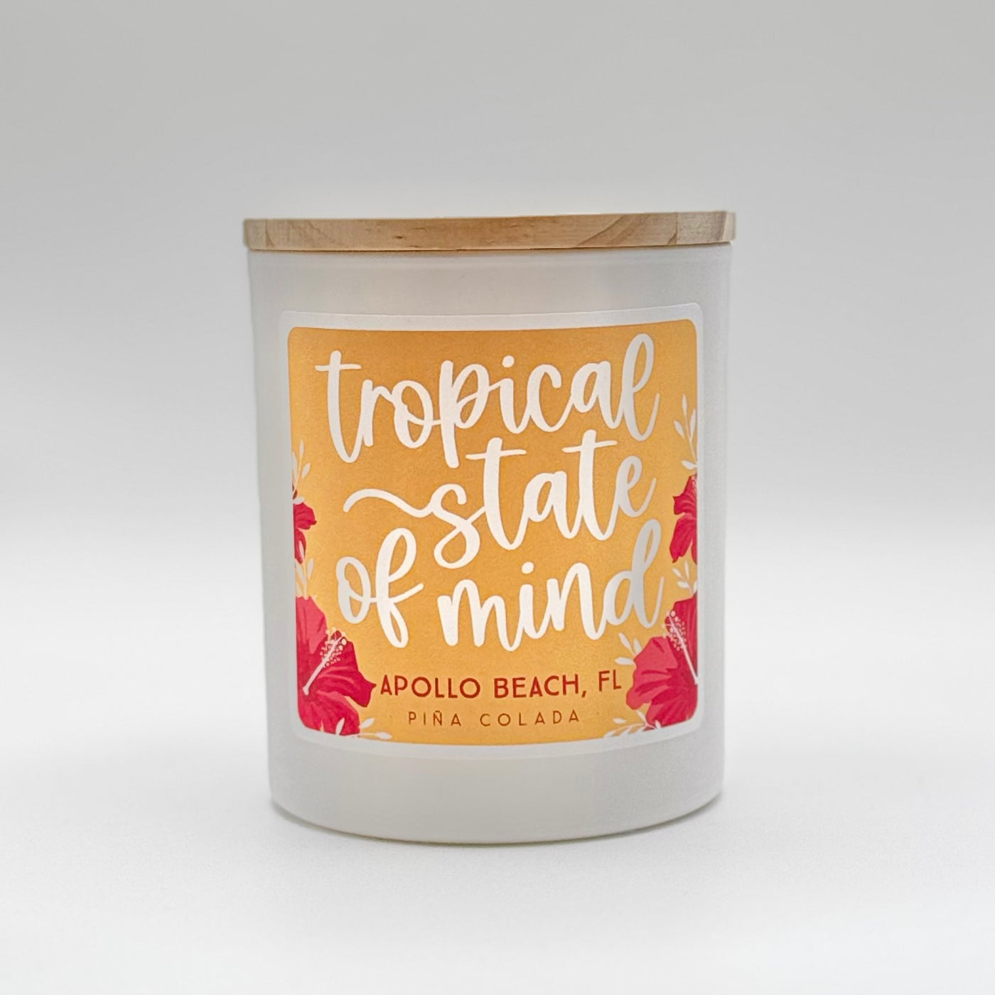 Candles By Sincere Surroundings - 
Tropical Mind/Apollo Beach - Pina Colada