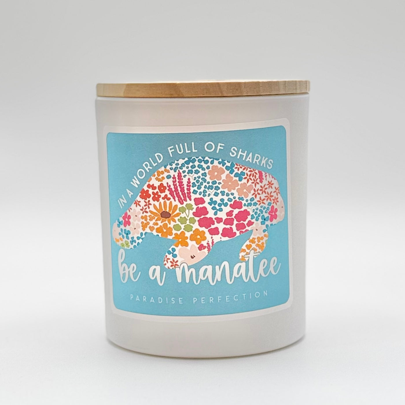 Candles By Sincere Surroundings - 
Be A Manatee - Paradise Perfection