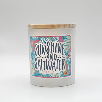 Candles By Sincere Surroundings - 
Sunshine Saltwater - Ocean Air