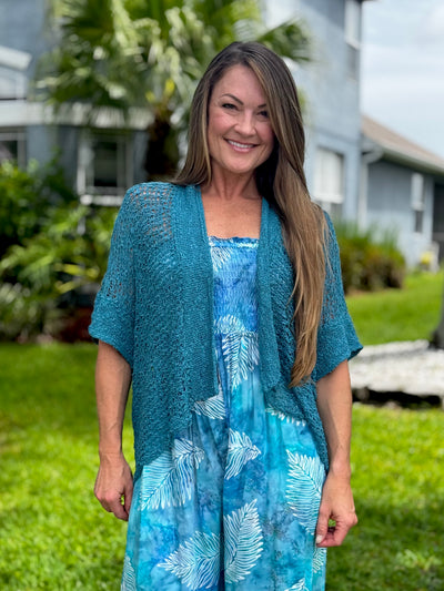 The Leah Cardigan - Steel