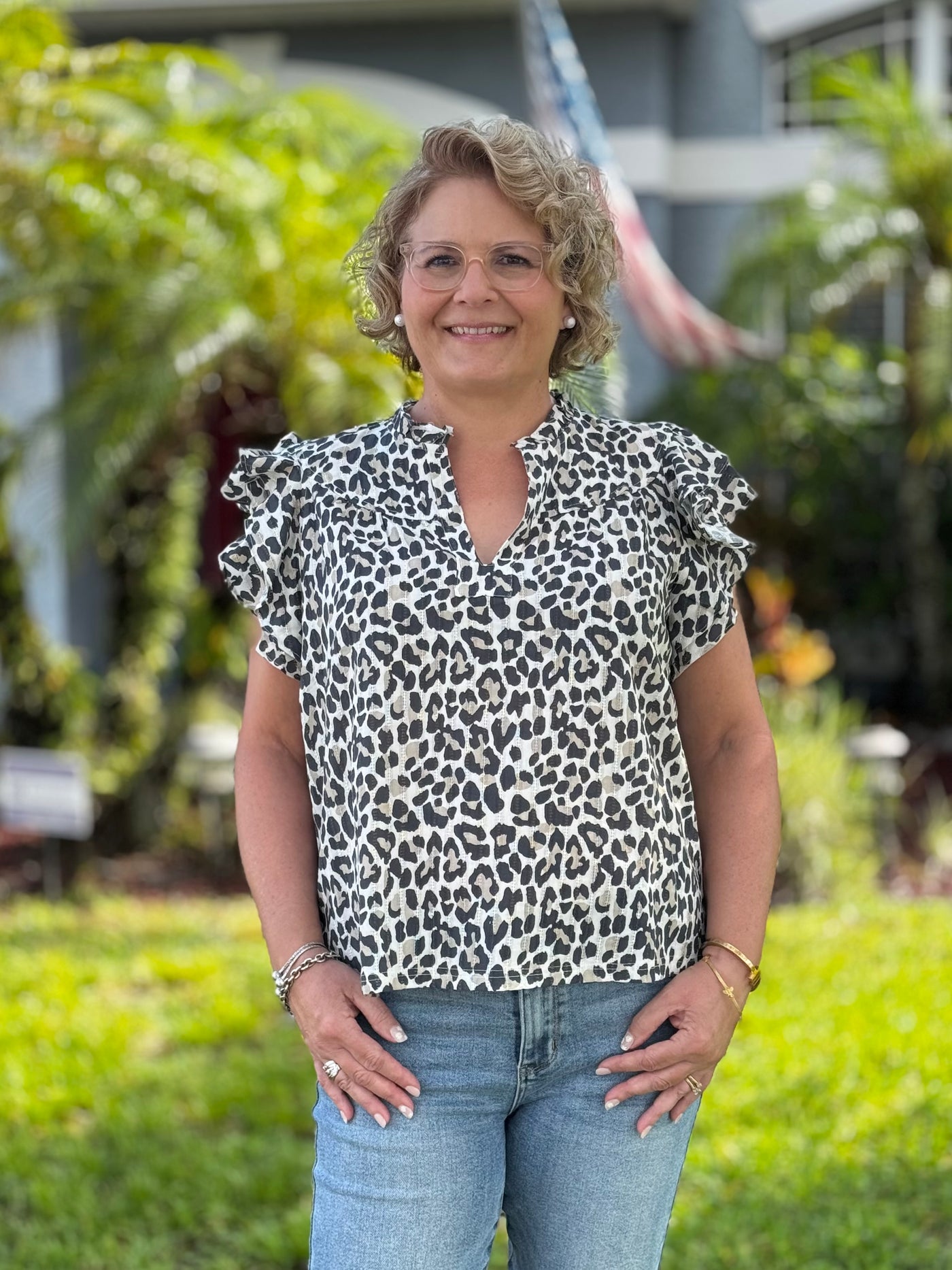 Cheeky Cheetah Top