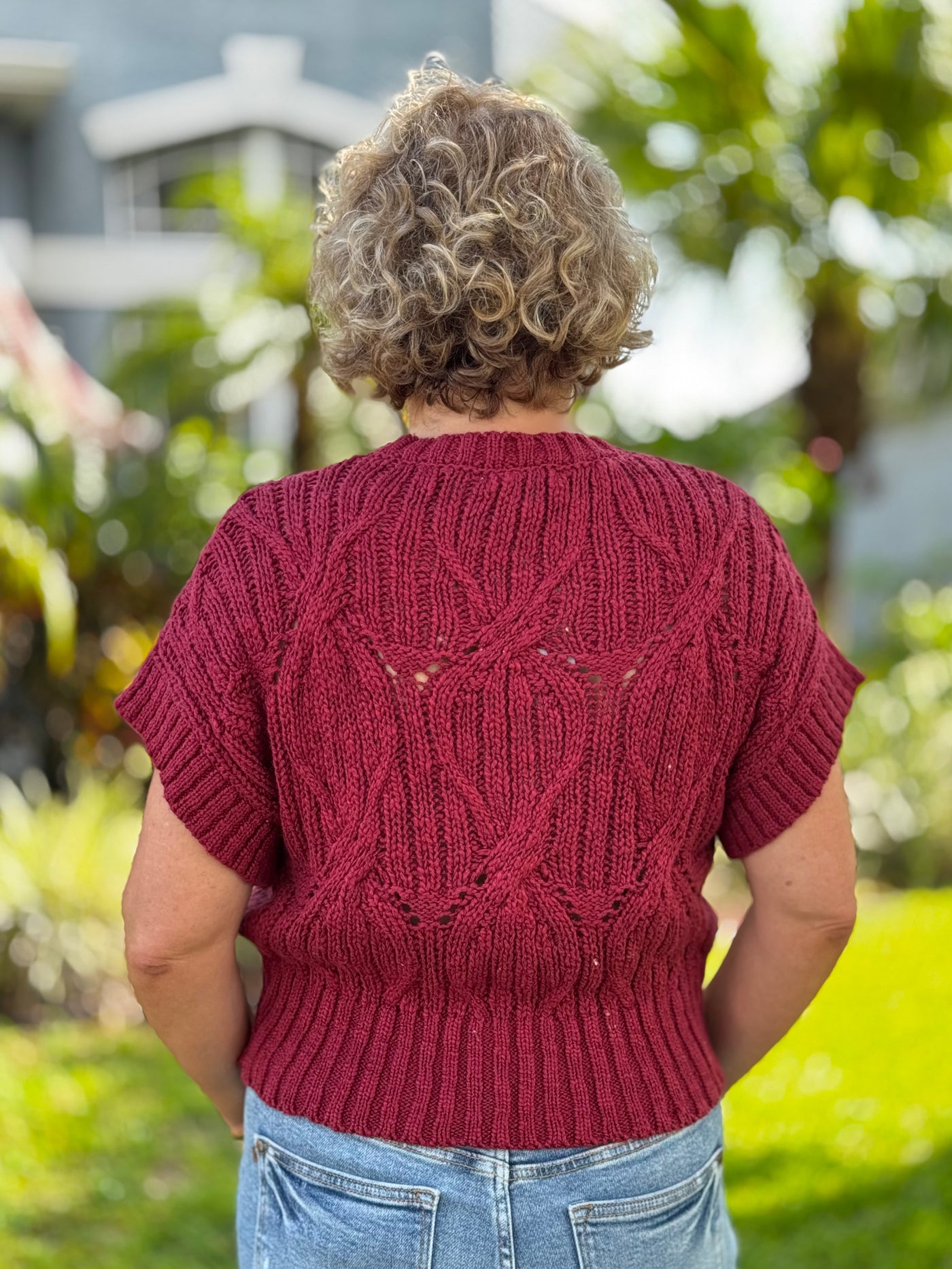 The Abby Sweater - Wine