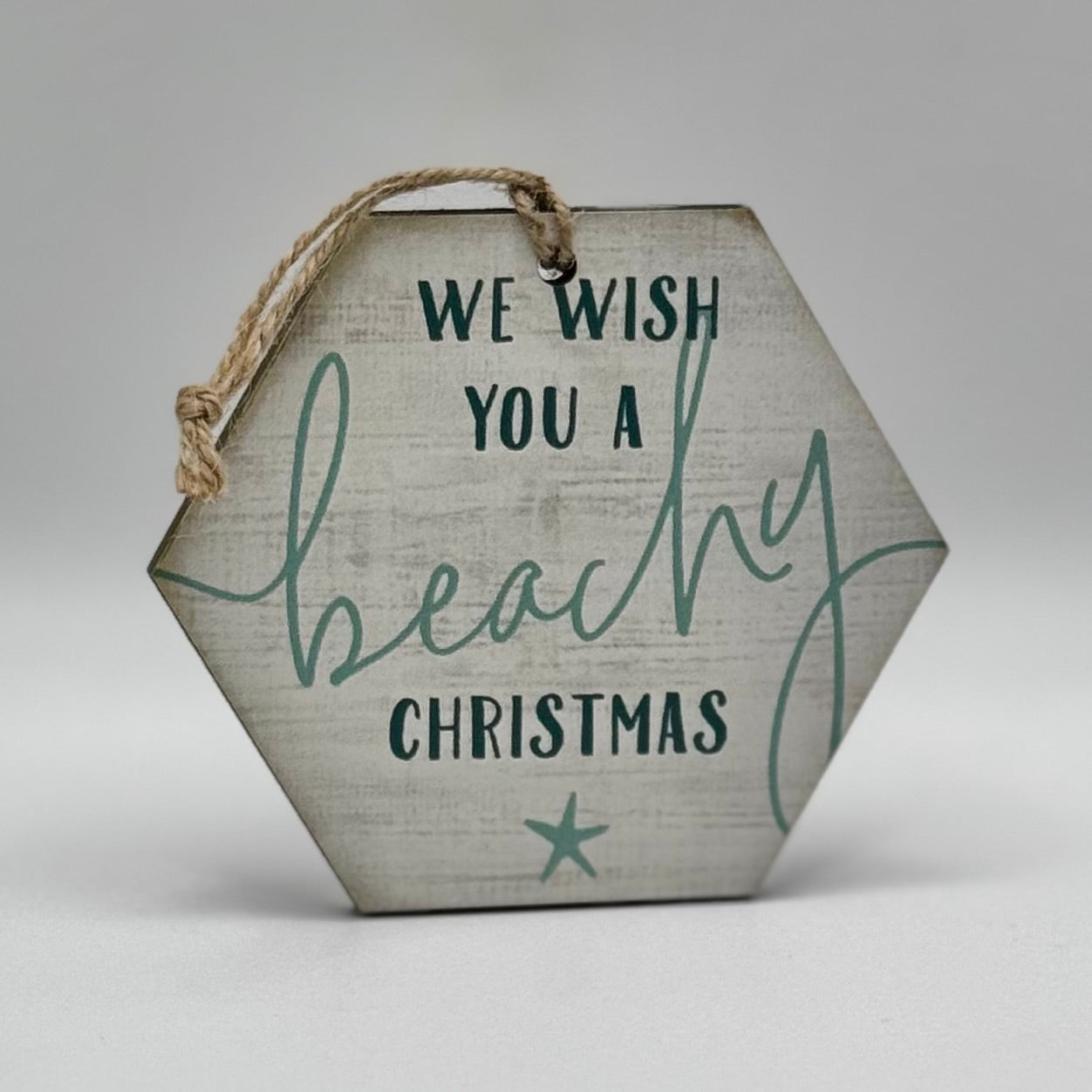 Winter Holiday Decor By Sincere Surroundings - Ornament -Beachy Christmas