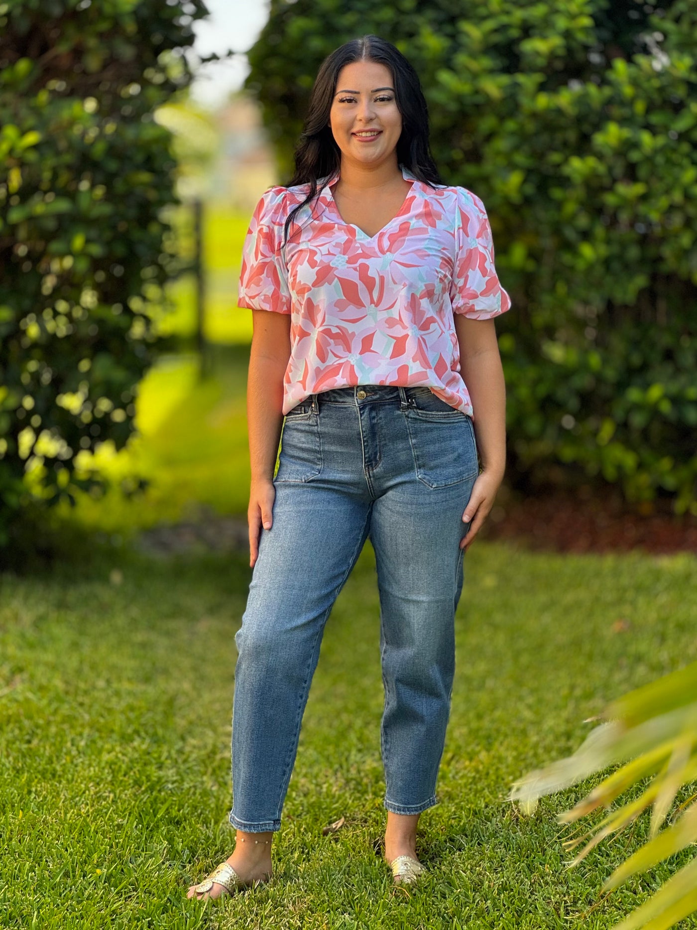 Finely Aged Barrel Jeans By Judy Blue