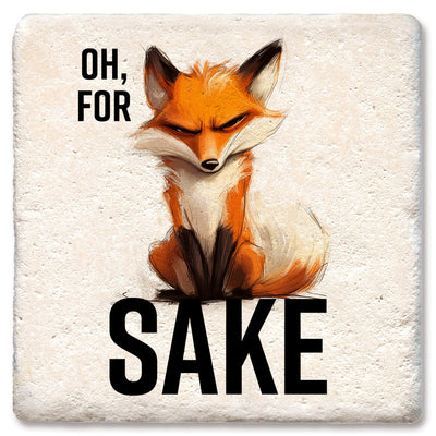 Ceramic Coaster - Oh For Fox