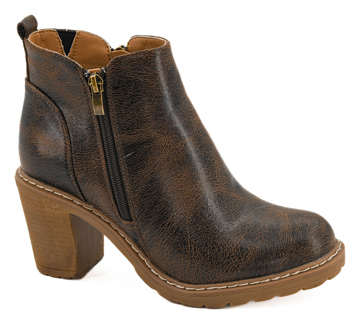 The Rocky Top Boot By Corkys In Espresso Crinkle