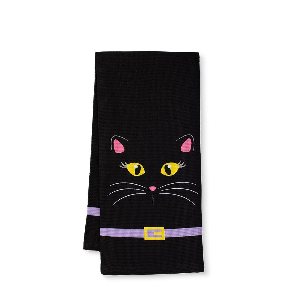 Swig Life Fall and Halloween Collection - Boo Crew Cat Tea Towel