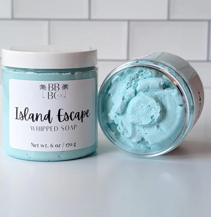 Beachy Bubbles Bath Co Whipped Soap