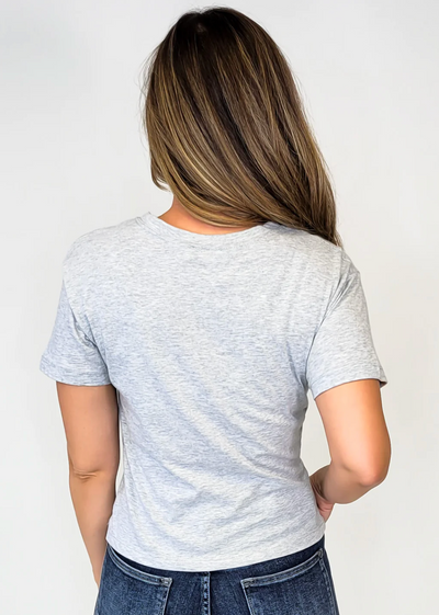 Just The Basics Relaxed Cropped Tee