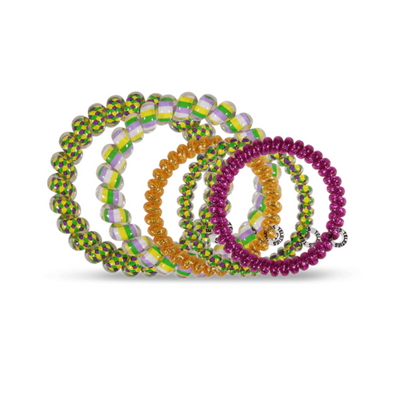 Mix Pack Hair Ties By Teleties - Mardi Fever