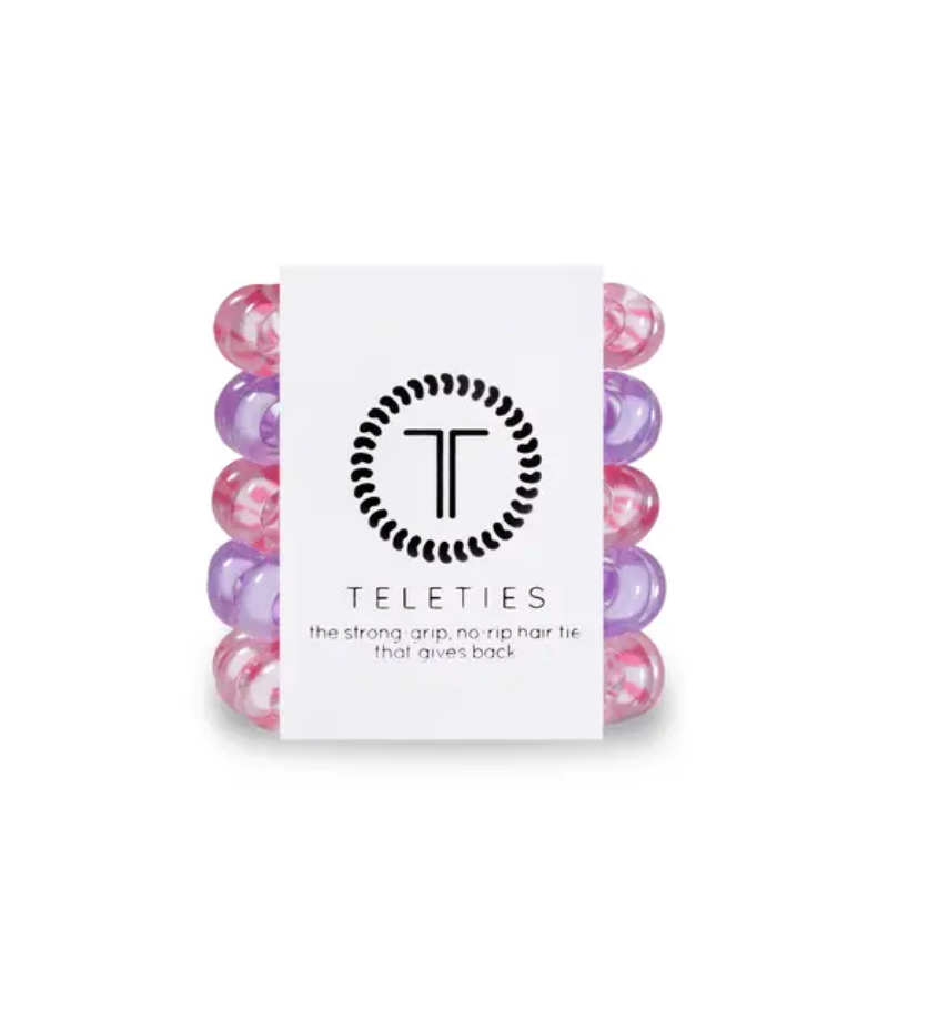 Tiny Hair Ties By Teleties - Leopard Love
