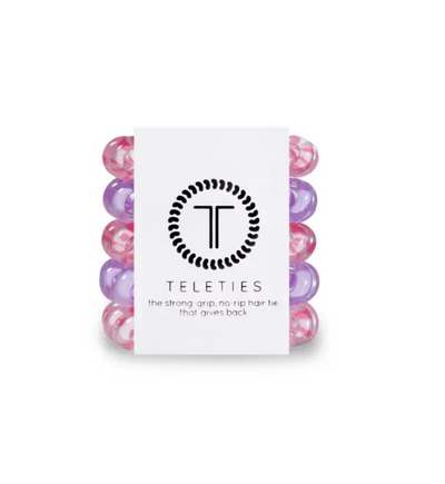 Tiny Hair Ties By Teleties - Leopard Love